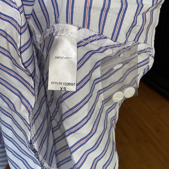 **Last One M** Striped Callahan Shirt Dress - Picture 4 of 4